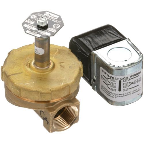 Adamation 55-7300-440 3/4" FPT Hot Water Solenoid Valve 