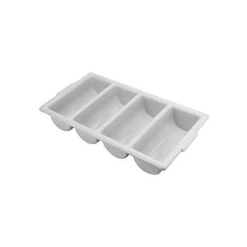 Adcraft CBP-4 Tray,Flatware , 4 Comptmt, Plst