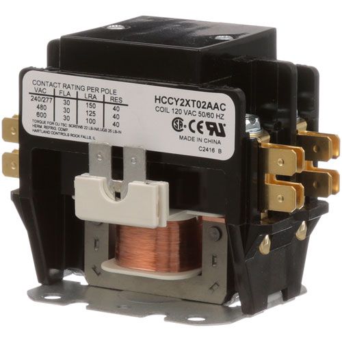 American Metal Ware A515-027 2 Pole Contactor, 110/120V, 30 AMP