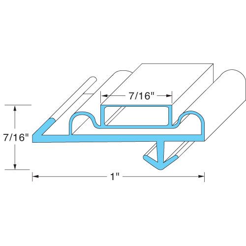 Anthony 2-10090-0013 Door Gasket 28-3/4W X 76L OD