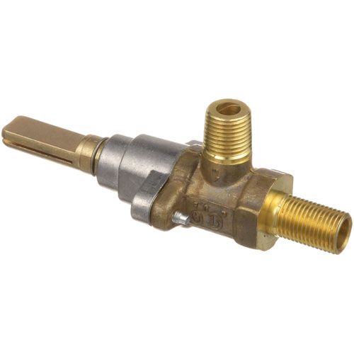 APW 2068200 1/8" MPT x 3/8"-27 Burner Valve, Push-to-Turn