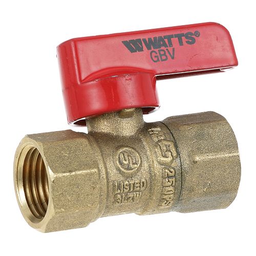 Attias 135 Gas Ball Valve 1/2"