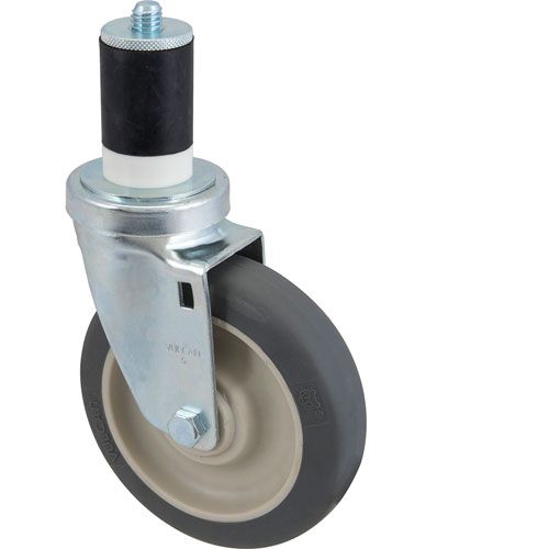 AyrKing AYRB242 Swivel Stem Caster Gray, 5" OD