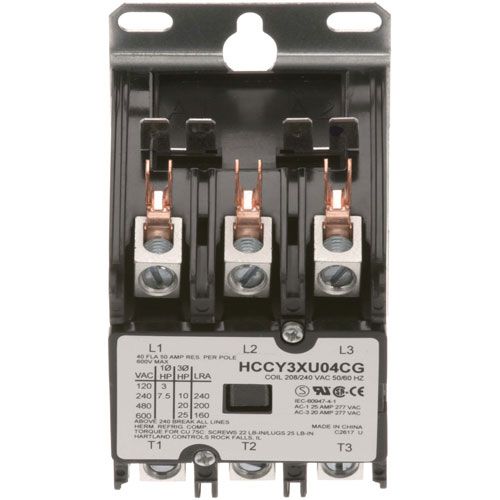 Blodgett 40943 Hartland Contactor 3P 40/50A 208/240V