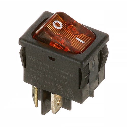 Blodgett 4922 Rocker Amber Light Switch On/Off