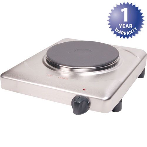 Cadco KRS2 Solid Top Hot Plate 120V/1500W 