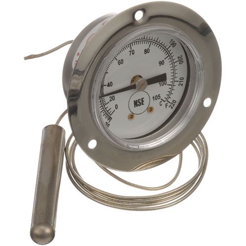 Carter Hoffmann 18616-0014 Temperature Gauge, Range -20 to 220°F, Flange Mount