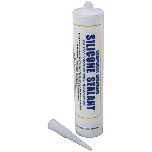 Component Hardware Group M90-1014 Silicone Sealant Food Grade White, 350°F/177C