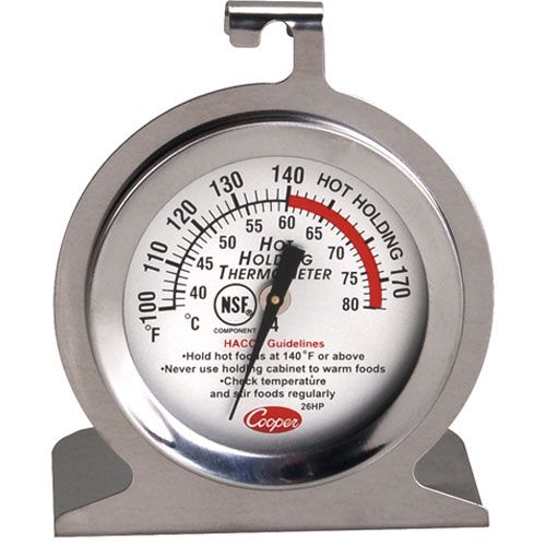 Cooper Thermometer 26HP-01-1 Holding Thermometer, 100-175°F