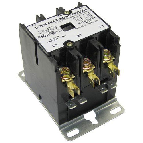 Crown Steam 4-DF42 3 Pole Contactor, 60 AMP Inductive/75 AMP Resistive