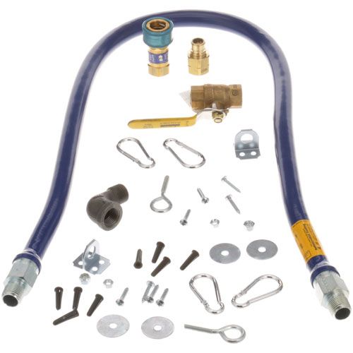 Dormont 1650KIT60 Gas Hose Kit- 1/2" X 60