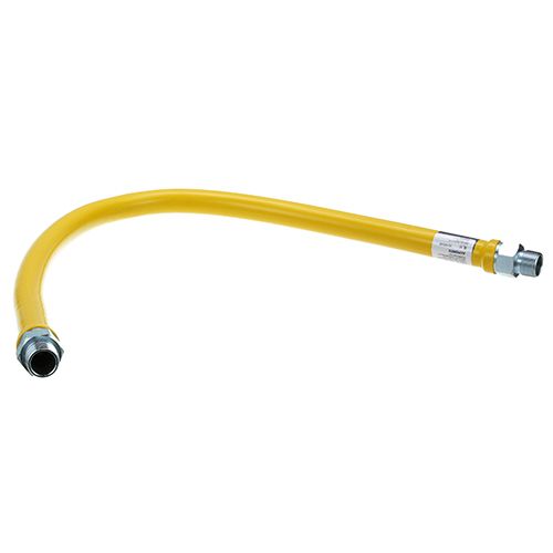 Dormont 68005951 1" X 48" S/S Yellow Gas Hose, 1" Connection