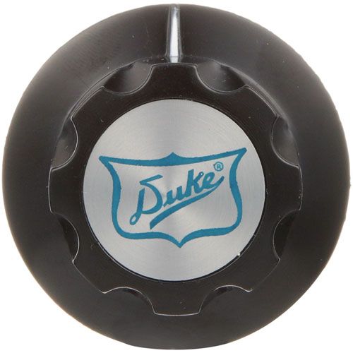 Duke 153142 2" Black Control Knob W/ White Pointer