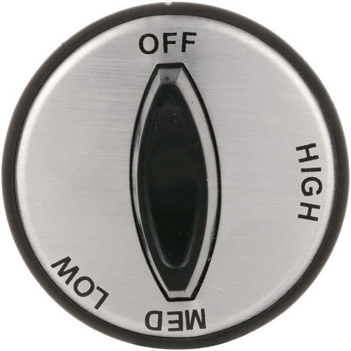 Duke 3511-2 Knob 2 D, OFF-HIGH-MED-LOW