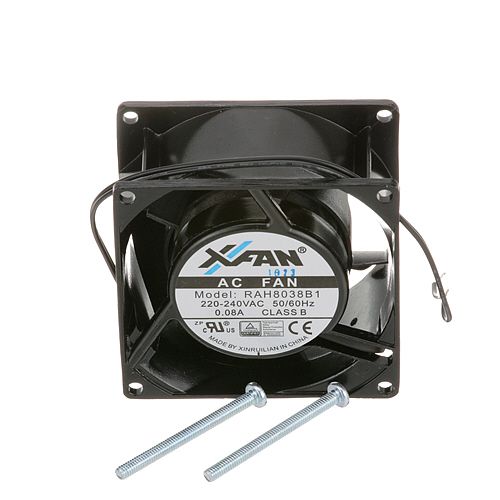 Franklin Chef 7912224 3000 RPM Cooling Axial Fan W/ Wire Leads, 2-13/16" HOLE CTRS and Wire Leads