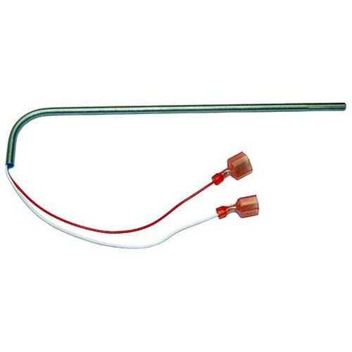 Frymaster 8064764 Temperature Probe W/ 7" Leads & 1/4" M Encapsulated Terminals, 7-7/8" X 1-5/8"