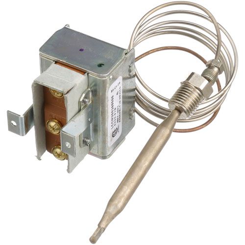 Frymaster 8071313 Auto Reset Hi-Limit Thermostat, LC117, 425°F Fixed, Nickel Plated