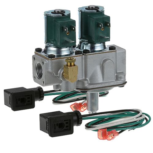 Garland 1754901 1/2" FPT Dual Solenoid Gas Valve, 25V, 250000 BTU