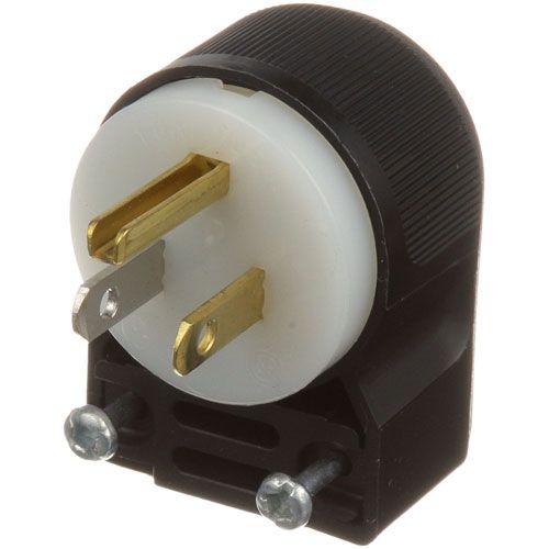 Hubbell 5266CA 3 Wire Angle Plug W/15 AMP, 125V