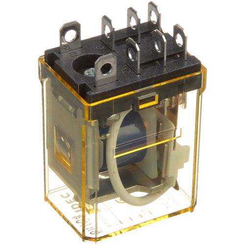 Ice-O-Matic 9101084-01 4 Pole Relay W/ 3/16" Male Terminals, 10 AMPS, 120V