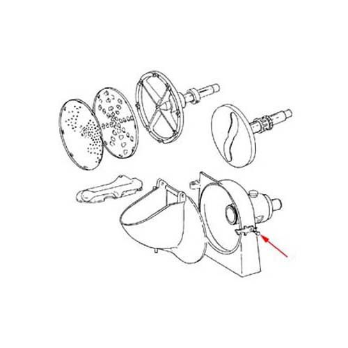 Intedge B1004 Latch Screw 