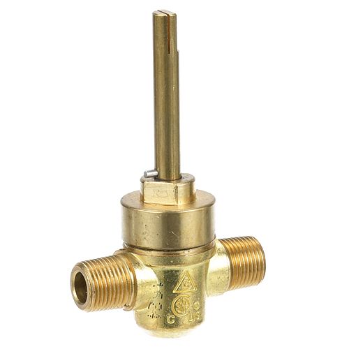 Jade Range 04410600100 3/8" MPT Gas Valve, 1/4" D-Stem, On/off