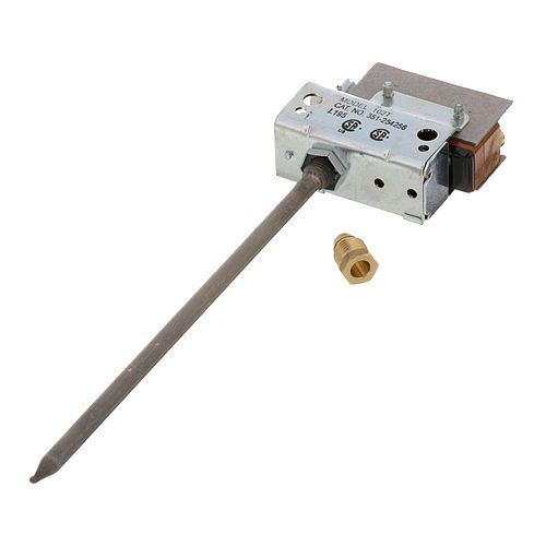 Jade Range 5903-510-02-79 195 F Fixed Thermostat, W/1/4" X 6-1/2" Long Rigid Bulb, Type 102T for Dishwasher