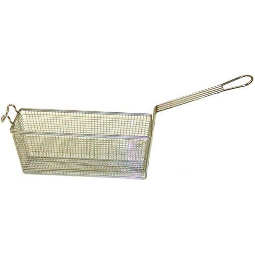 Keating 004703 Triple Fryer Basket with Front Hook, Archer Wire, 13 1/4"L X 4 1/4"W X 5 1/2"H