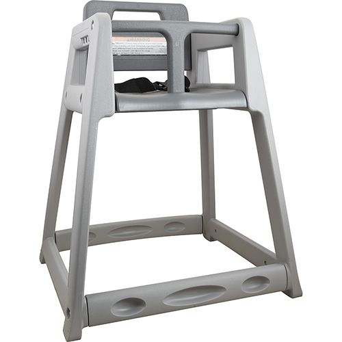 Koala Kare Products KB95001KD Gray Plastic High Chair, Unassembled