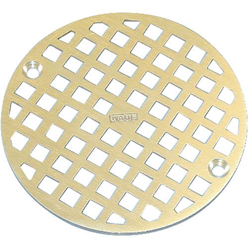 Lakeside 211631 WADE 4 5/8" Wade Floor Drain Cover, Round, 4" Centers