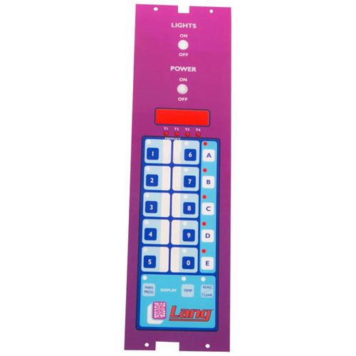 Lang 60301-42 Label/Overlay, Panel Touchpad, Purple