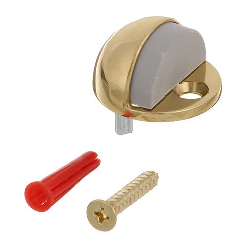 Parker Hannifin 13SPB Stop,Door Floor Mount,Brass