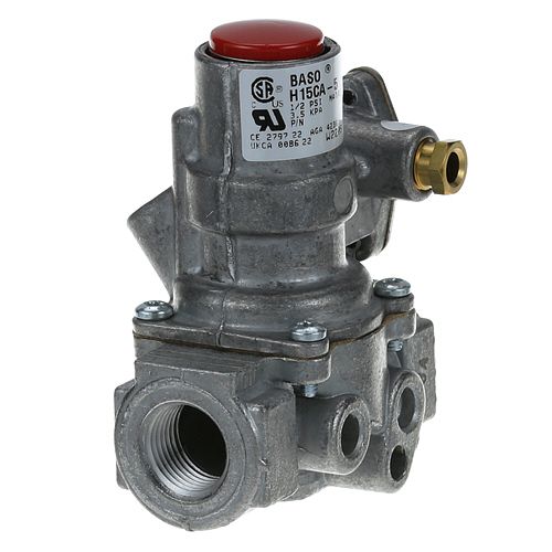 Pitco 60139101 1/4 MPT X 7/16 CC Burner Gas Valve W/ .240" Stem, Hood Orifice