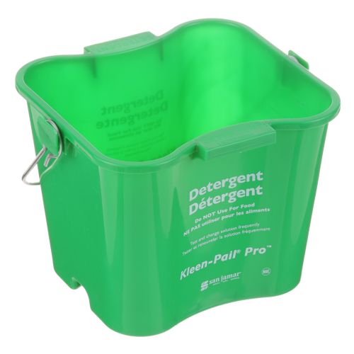 San Jamar KPP97GN 3 Qt Green Kleen Pail Pr 