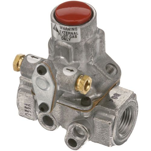 Southbend 1180866 1/2" FPT Gas Safety Valve, 3-1/8" WIDE, 1/4" In/out Pilot CCT