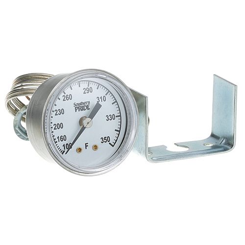 Southern Pride 501001 Temperature Gauge,100-350F,2"