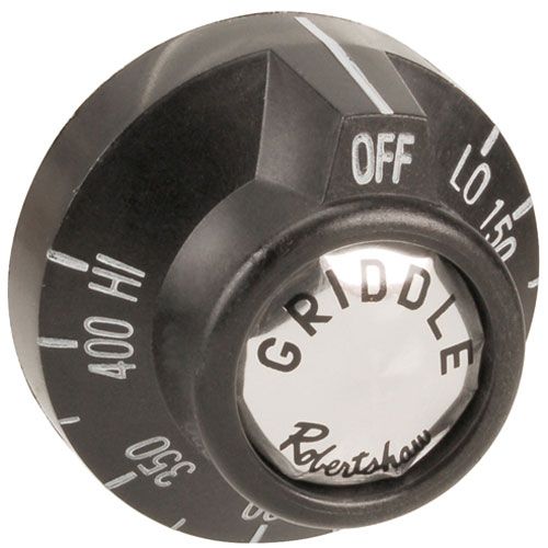 Stero STA2R-9499 4 Way Mounting Thermostat Dial, 150-400°F Griddle 