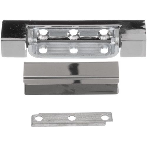 Super Systems 305012 Chrome Plated Hinge Offset 25/32", Length 5", Width 13/16"