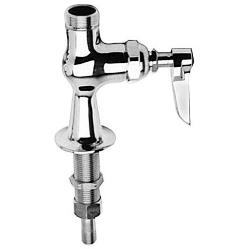 T&S Brass B-0205-LN Single Valve Deck Mount Faucet; W/o Swivel Nozzle, 1/4" MPT, Handle