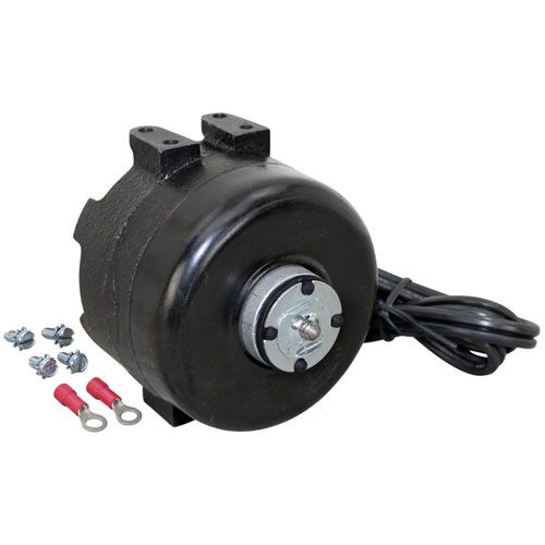 TRUE 33-40J Shaded Pole Fan Motor W/ Shaft Threaded, CW